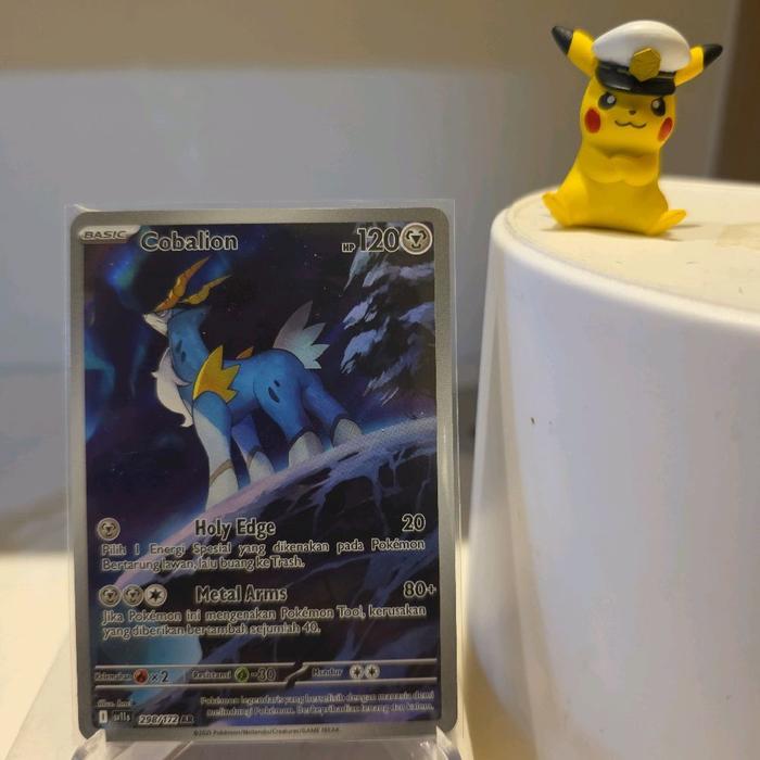 Cobalion ar sv11s kartu pokemon tcg indo