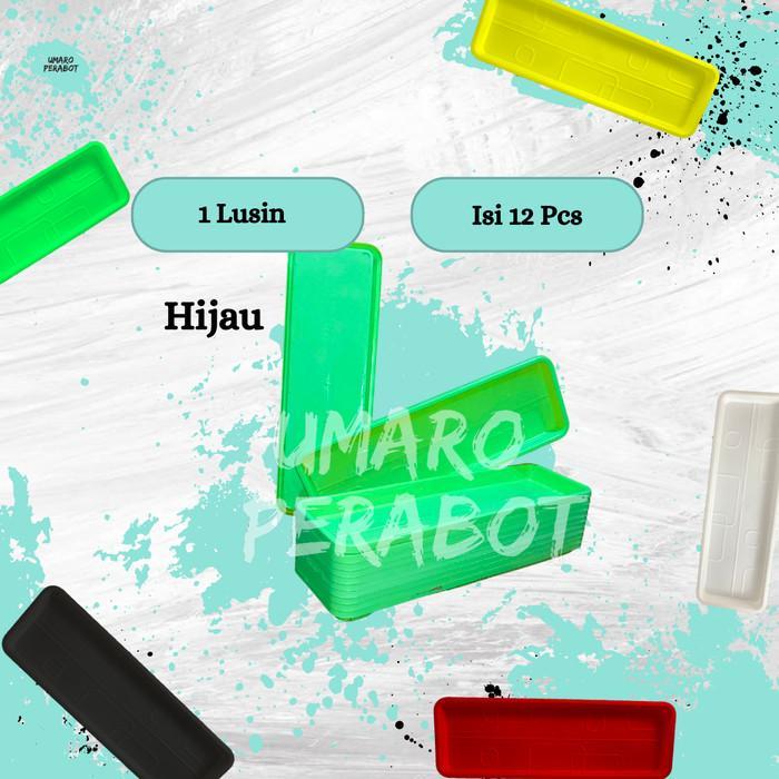 Koralineshop 1 Lusin Tatakan Pot Panjang 50 / Alas Pot Panjang / Pot Tanaman / Pot Bunga / Pot