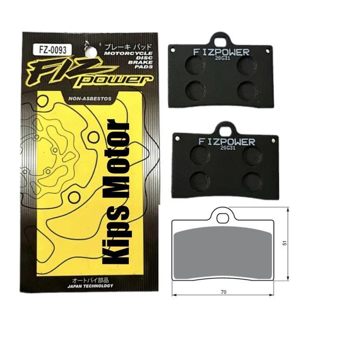 Kampas Rem Depan Cagiva Mito 125