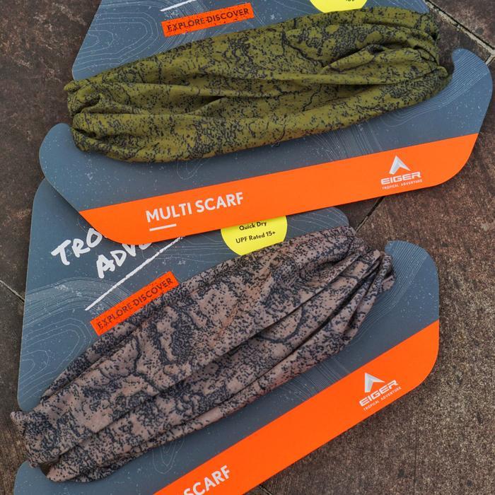 Buff Eiger Mf Headwear Sandman Bandana Art 1020 Masker Berkendara Buff Pria