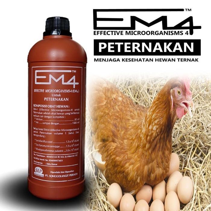EM4 Probiotik Peternakan fermentasi pakan ternak