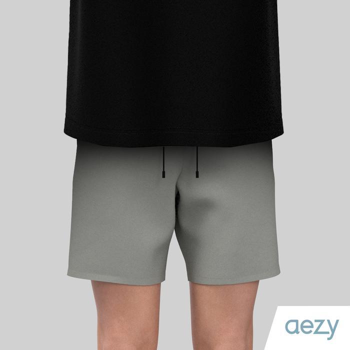 No Void Minds AEZY Sweatshorts Steel