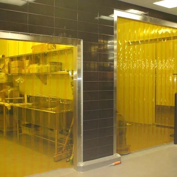 Gorden PVC Clear / Tirai PVC Plastik , Pvc Strip Curtain Serbaguna