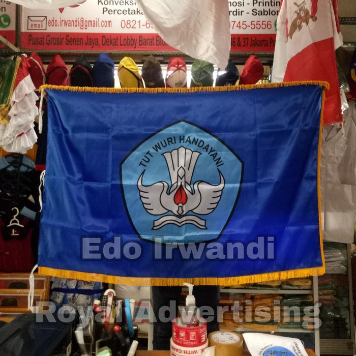 Bendera Pataka TutWuri Handayani Bendera Ruangan Logo TutWuriHandayani