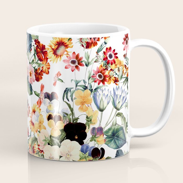 Mug Kopi Taman Musim Panas V Coffee Mug