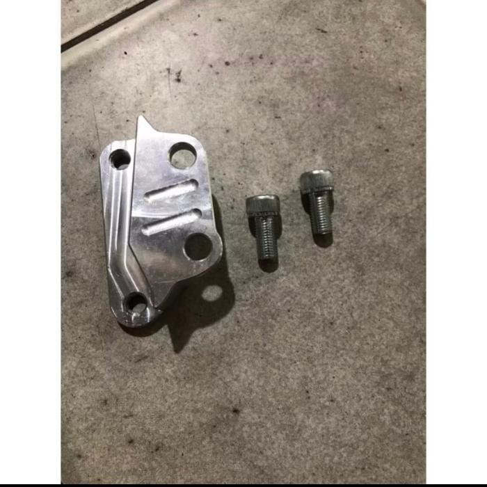 breket aerox disc 260 kaliper 4 piston breket 4 piston aerox 260/ khus