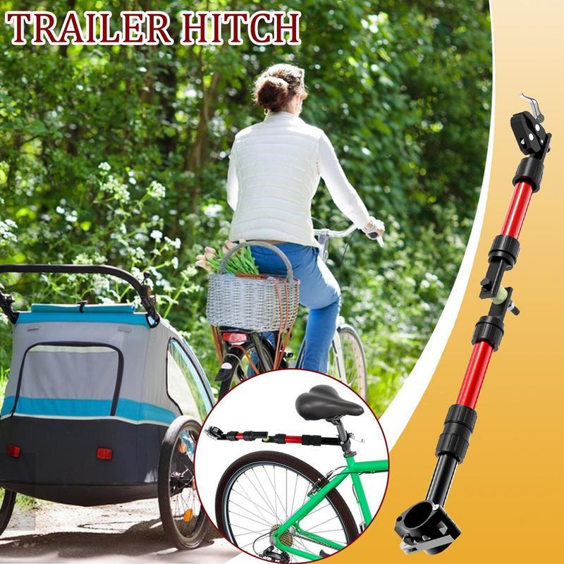 Bike Trailer Hitch Connector Trailer Hitch Attachments 270 Degree Rotation Rear Rack Accessories For