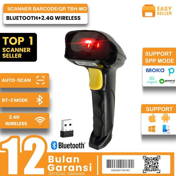 Sale Barcode Scanner 1D & 2D Support Usb Wireless Bluetooth Scan Barcode