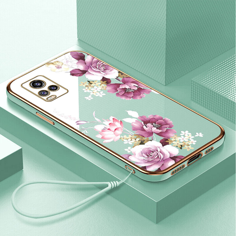 Casing Hp Untuk VIVO V20 2021 Lokal Stock Lanyard Gratis Phone Case Softcase Kesing Cassing Soft Sof