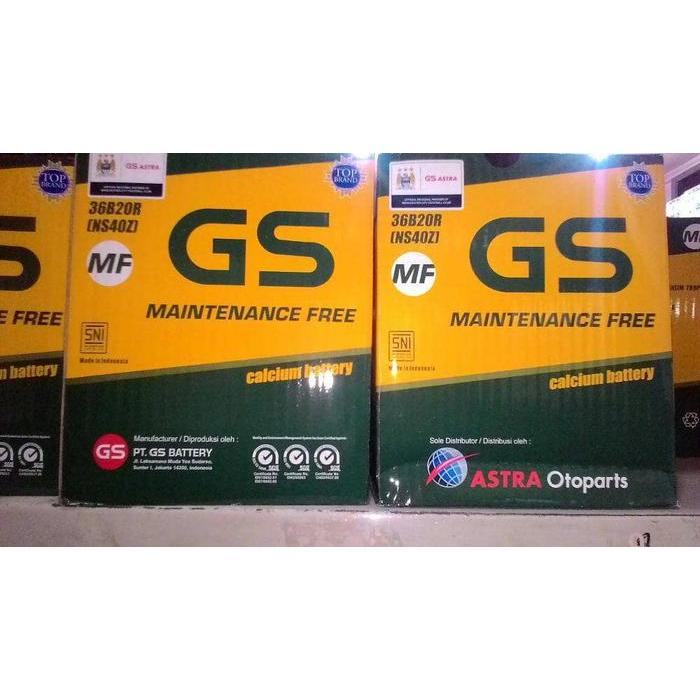 Aki Mobil Toyota Avanza,Rush Ns 40Z Gs Astra Mf Aki Kering
