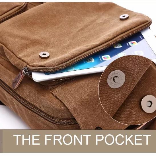 Tas Ransel Pria Ransel Jeans (Ransel Kanvas,Tas Pria,Tas Punggung)
