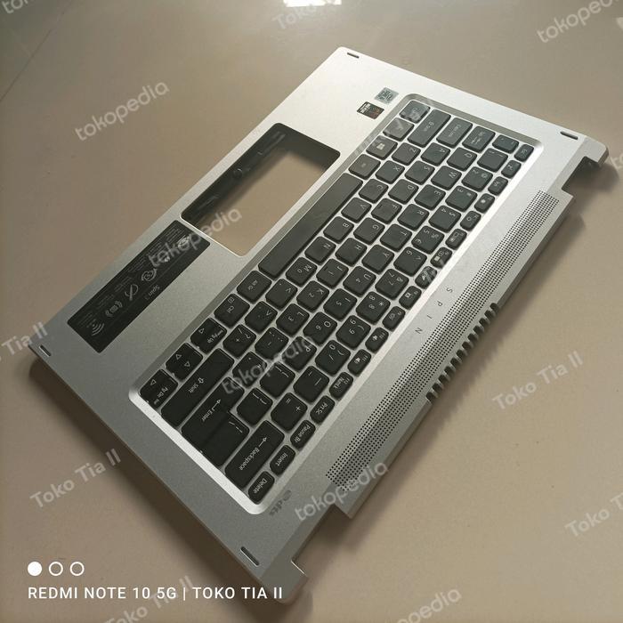 Keyboard dan Palmrest Acer Spin 3 SP314-54n Series