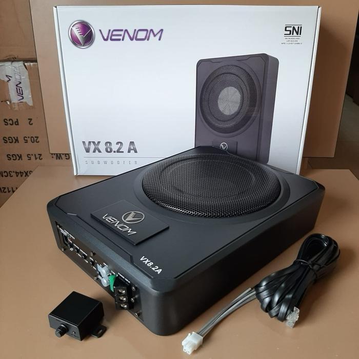 Subwoofer Kolong Venom Vx 8.2A Sub Kolong Venom Vx 8.2 A Bass Terbaik
