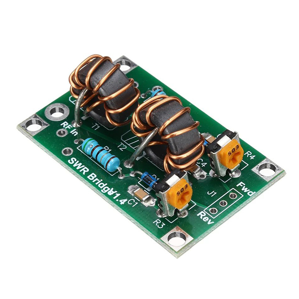 BARU 1.8M-30MHz 3.5-30MHz SWR Bridge For RF Network SWR Standing Frequency Radio Frequency Reflectiv