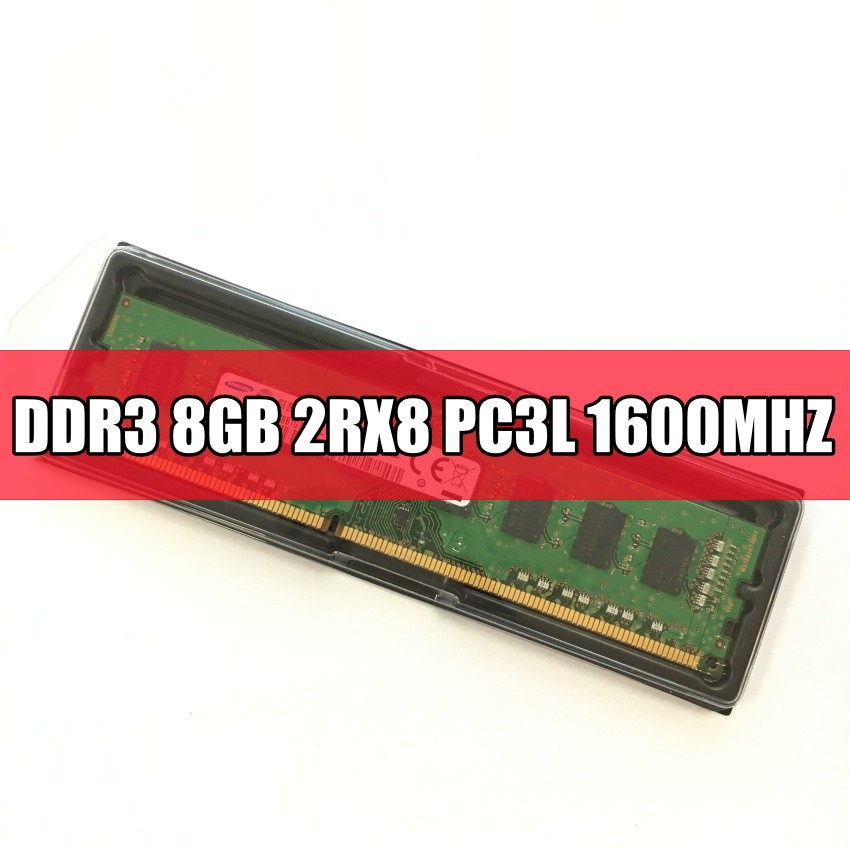 Original SEC Chipset 8G 8GB 2RX8 PC3 PC3L 12800U DDR3 1600MHZ PC Computer Desktop RAM Desktop Memory