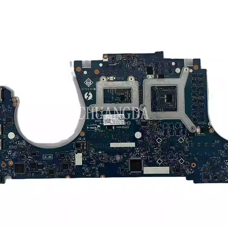 For HP Omen 15-DH Laptop Motherboard LA-J662P Mainboard CPU RTX2060 6GBI7-10750H