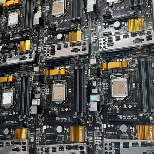 Mainboard H97 Series Gen 4 Lga 1150 Normal Garansi