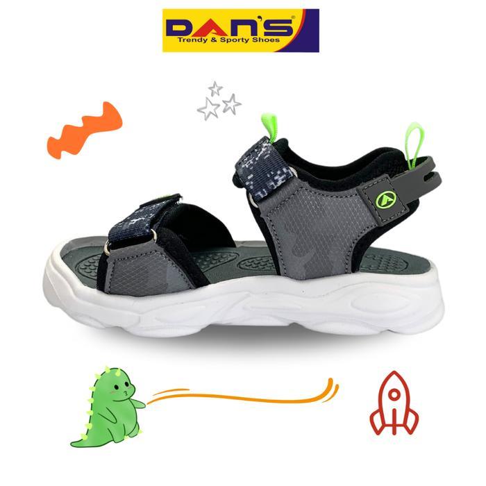 Sepatu Dans Bolter Sepatu Sandal Anak Laki-Laki - Grey