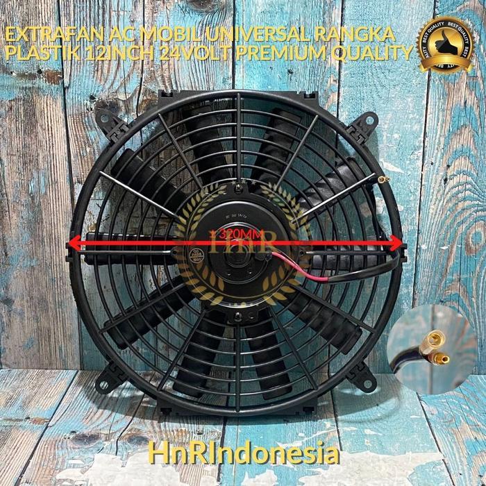 24 VOLT Extra Fan 12 Inchi extrafan 12 inci AC Mobil Kipas Baco