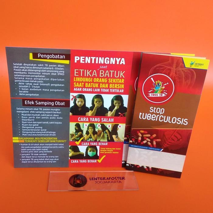 Leaflet STOP TB - Leaflet Tuberculosis - Leaflet Edukasi Kesehatan
