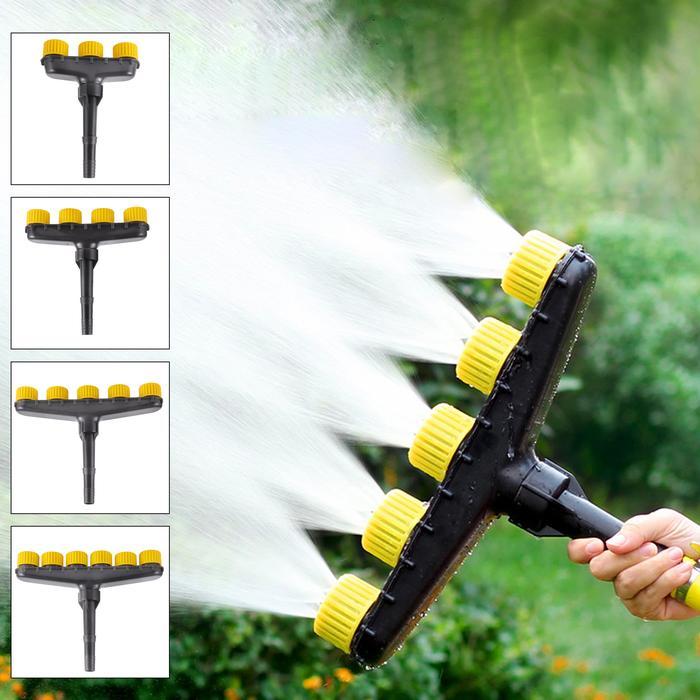 Kepala Semprotan Penyiram Tanaman Irigasi, Nozzle Sprinkler 5 Head