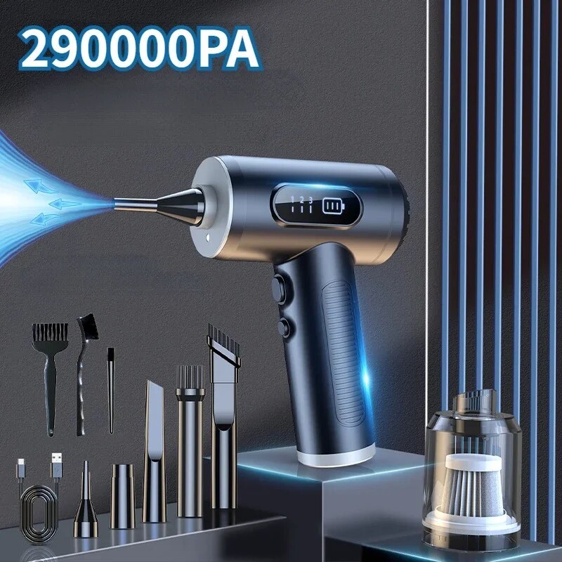 Car Vacuum Cleaner Wireless Vacuum Cleaner Handheld Vacuum Pump Mini Vacuum Cordless Robot for Car
