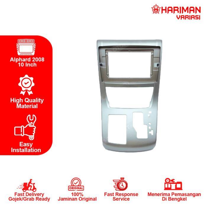 HARGA DISKON Frame Headunit Android Toyota Alphard 2008 10 Inch