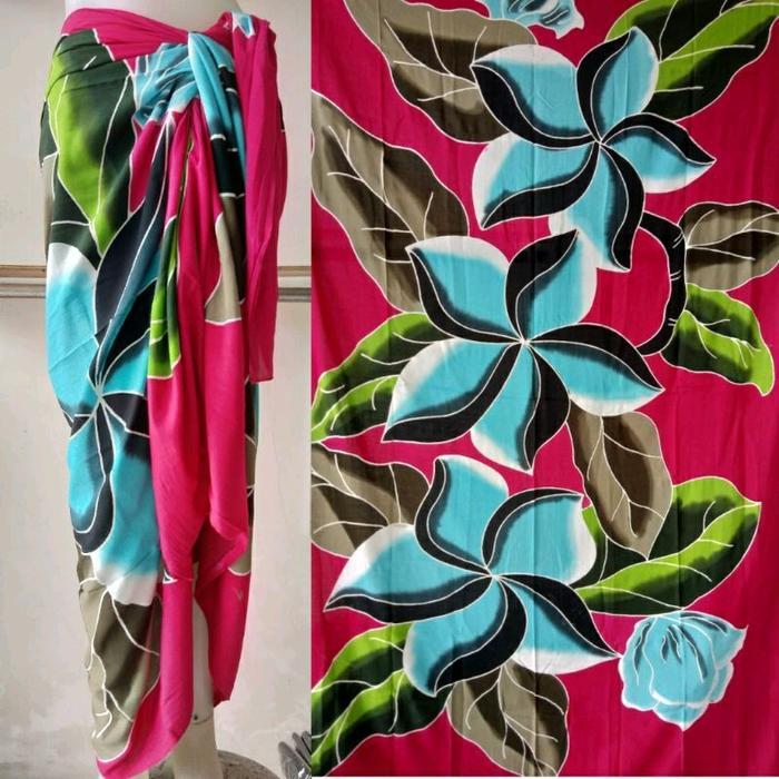 Best Seller Sarung Pantai Bali Lukis 200X120 Derawan Jumbo Original