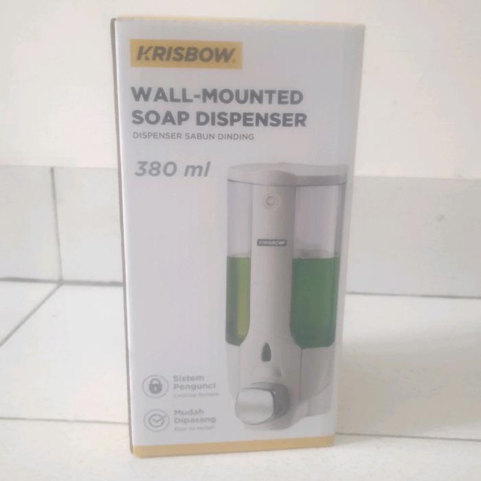 soap dispenser krisbow 380 ml