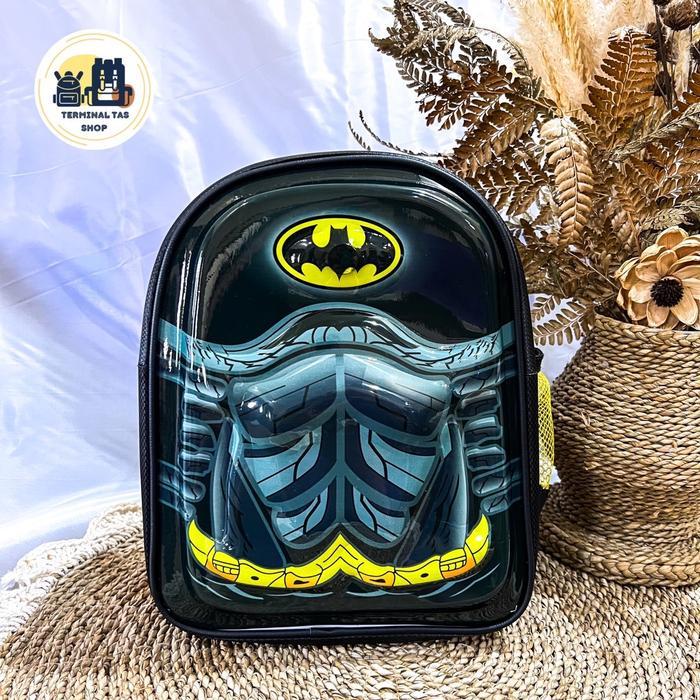 Best Seller Tas Anak Karakter Batman 3D Ber Led Tas Punggung Fashion Tas & Koper Original