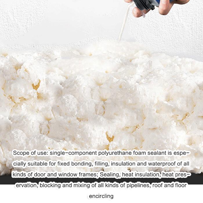 750Ml Pu Sealant Foam Spray / Pu Busa Foam Sealant Polyurethane Foam / Pu Foam 750Ml Pasti Promo