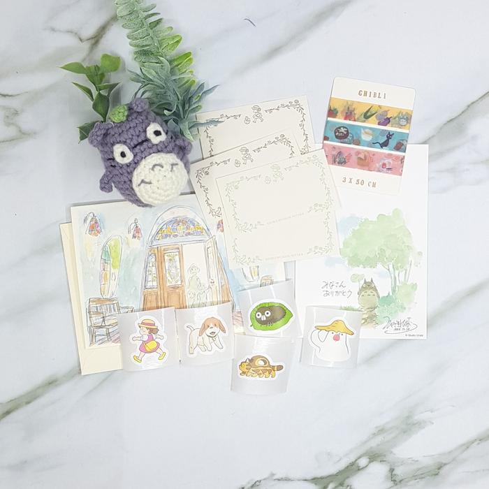 Studio Ghibli original souvenirs, Ghibli washi tape, Ghibli postcard, Ghibli sticker