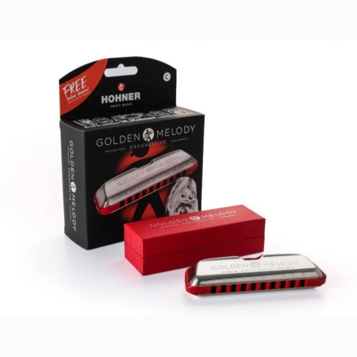 Harmonica Diatonic Hohner New Golden Melody Progressive Original