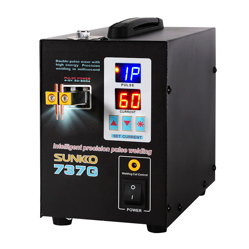 JUAL  SUNKKO 737G Battery Spot Welder 1.5KW Digital Display Spot Welding Machine For 18650 Battery P