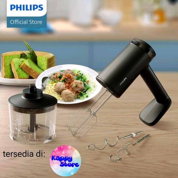 PROMO Philips Hand Mixer Hand Chopper Blender 2in1 HR3781/30 300 Watt