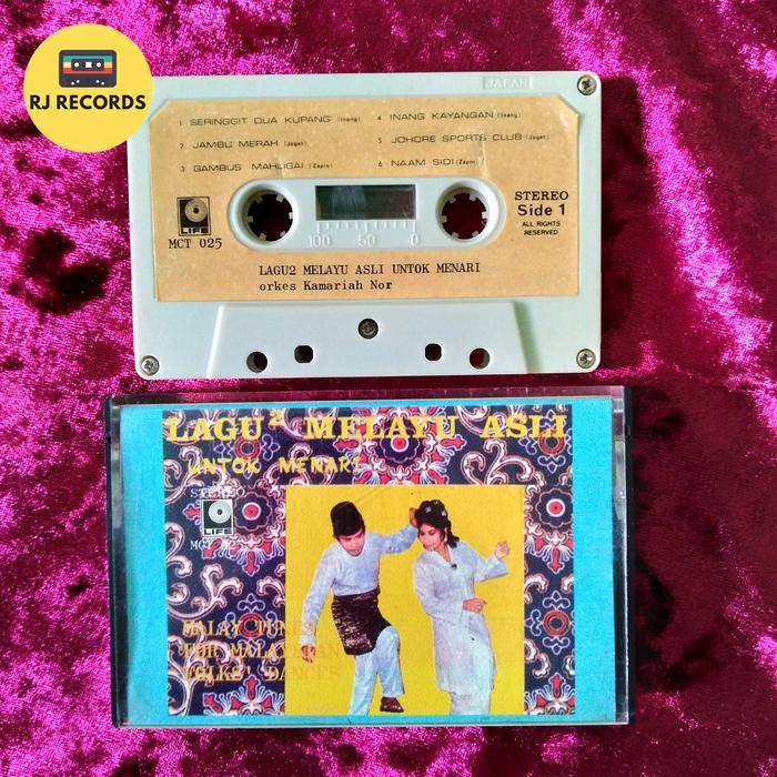 Kaset Pita Orkes Kamariah Nor - Lagu2 Melayu Asli Untok Menari
