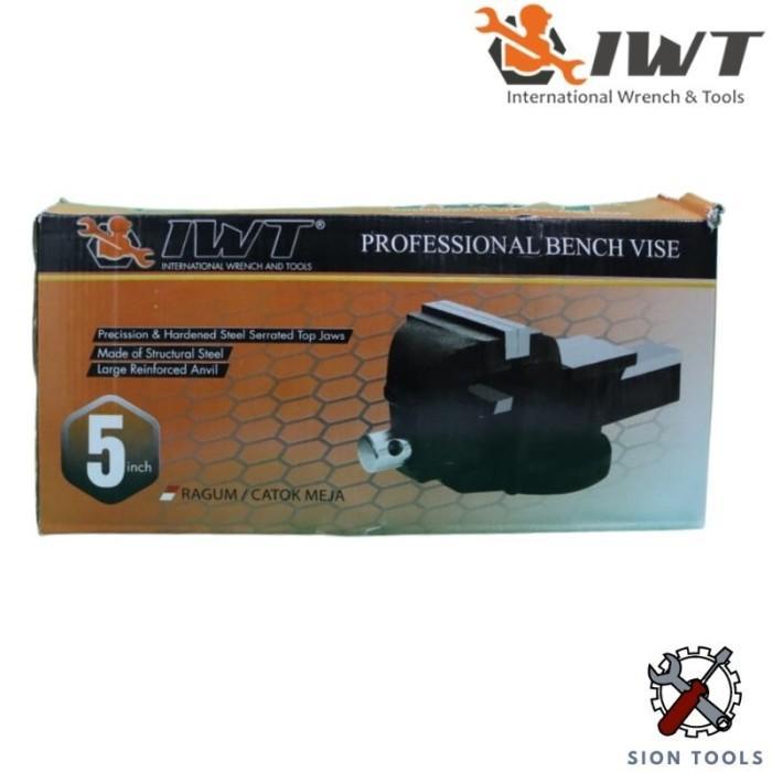 IWT RAGUM BESI CATOK MEJA 3" INCH / BENCH VISE