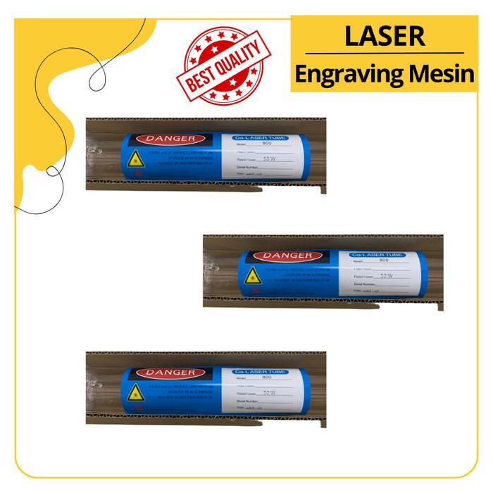 50W Laser Tabung untuk 3020 4040 Laser Engraving Mesin