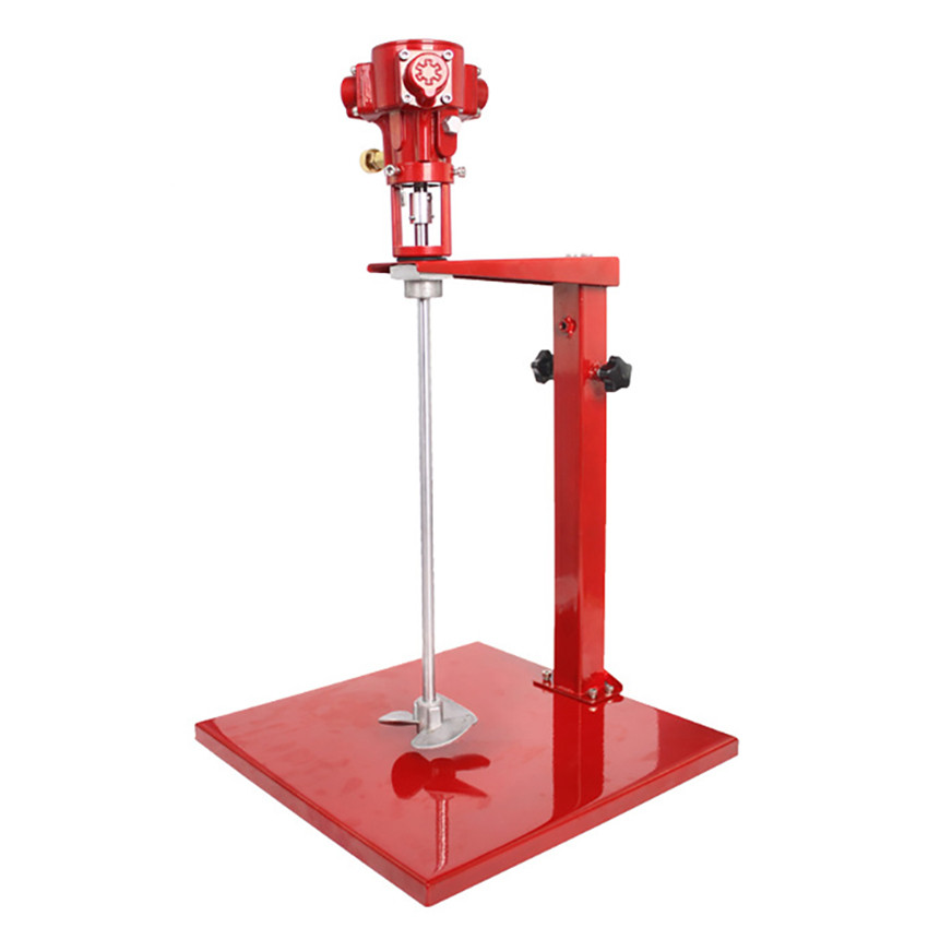 STOK TERBATAS  20L Pneumatic Paint Mixer Stirrer Air Powered Liquid Mixer Agitator Lifting Hand-Held