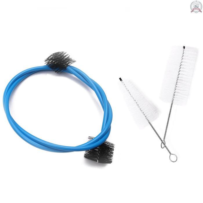 3pcs Sikat Pembersih Alat Musik Terompet Dengan Tali Untuk Trompet