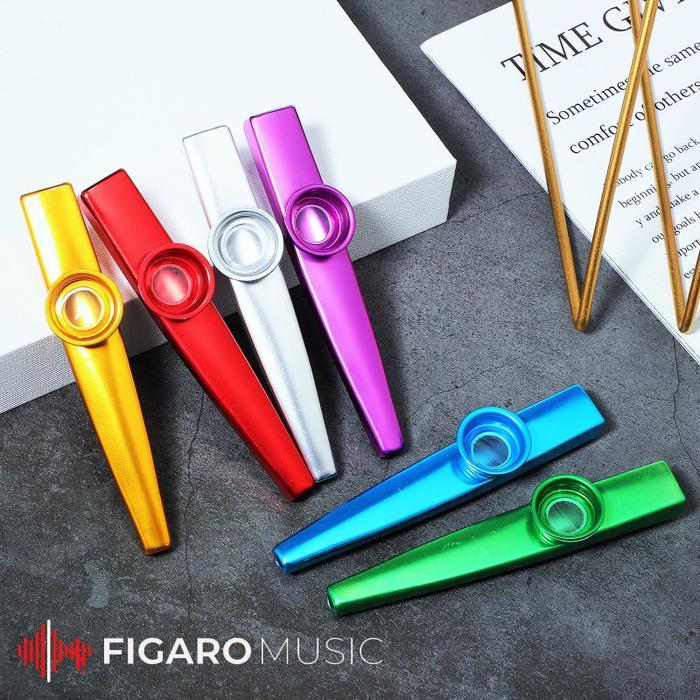 Kazoo Alat Musik Tiup - Kazoo Aluminium
