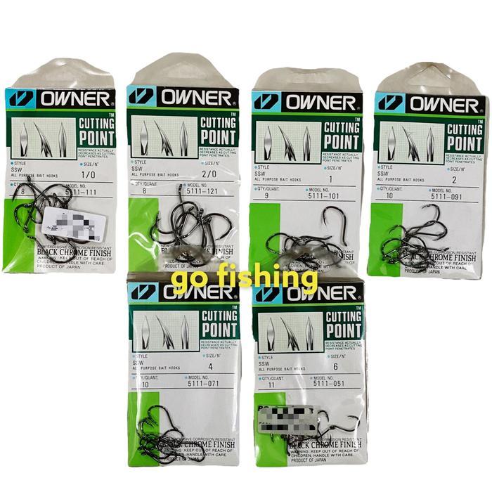 Mata Kail Owner SSW Cutting Point 5111 Hooks