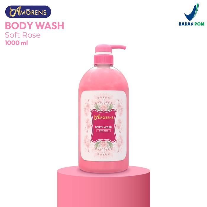 [BPOM] [LIMITED] AMORENS Sabun Mandi Cair 1000 ML Refill / Body Soap & BODY WASH Melembutkan dan