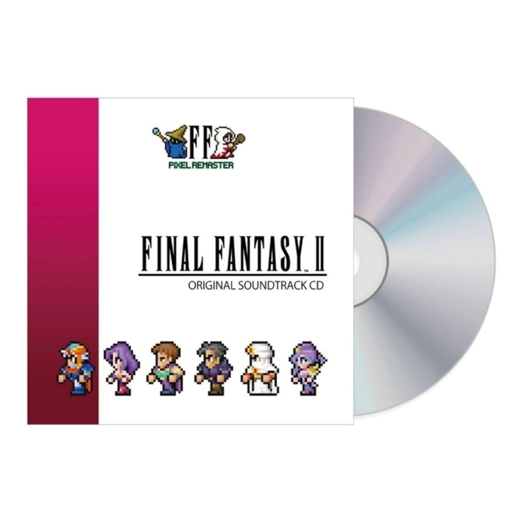 [PO] FINAL FANTASY II Pixel Remaster Original Soundtrack CD dengan Mega Jacket POTJ [WAJIB TANYAKAN 