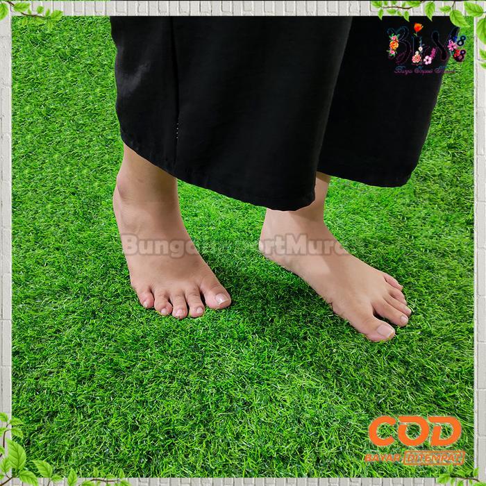 Little_Little_ Rumput Sintetis Rumput Hijau Artificial Karpet Rumput Rumput Golf Socker Import