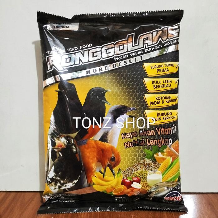 Pakan Makanan Burung Voer Ronggolawe Ebod Jaya/Pur Warna Coklat