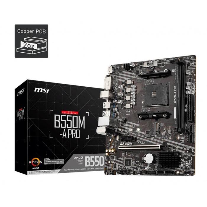 MSI MOTHERBOARD B550M A PRO
