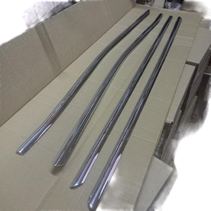 Terlaris Honda Mobilio - List Kaca Samping Chrome Mobilio Pelipit Kaca Sampiing Mobilio Chrom 4 Pcs