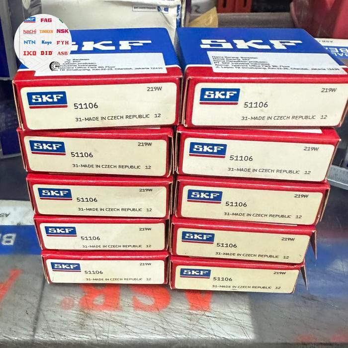 Bearing Thrust 51106 Skf Original