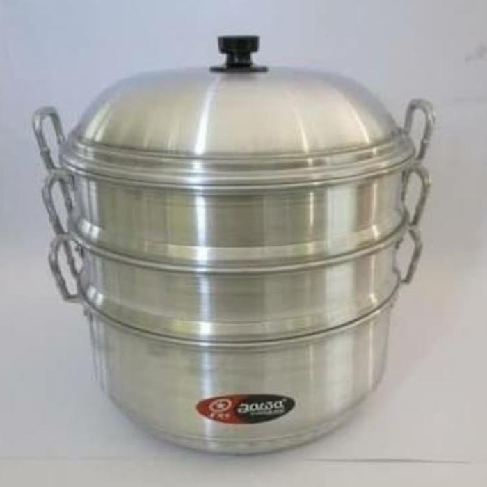 Klakat kukusan alumunium 40 JAWA / Langseng Kalakat 40 susun 3